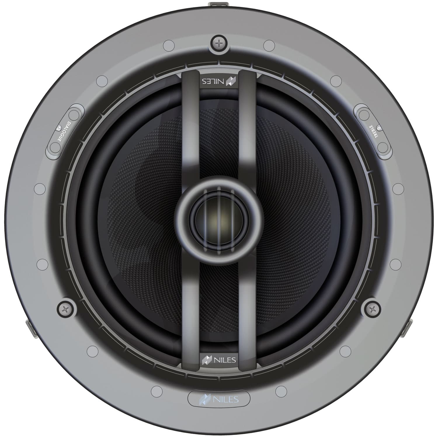 Niles CM8MP - Two-Way Ceiling Speaker with Pivoting Tweeter - Each