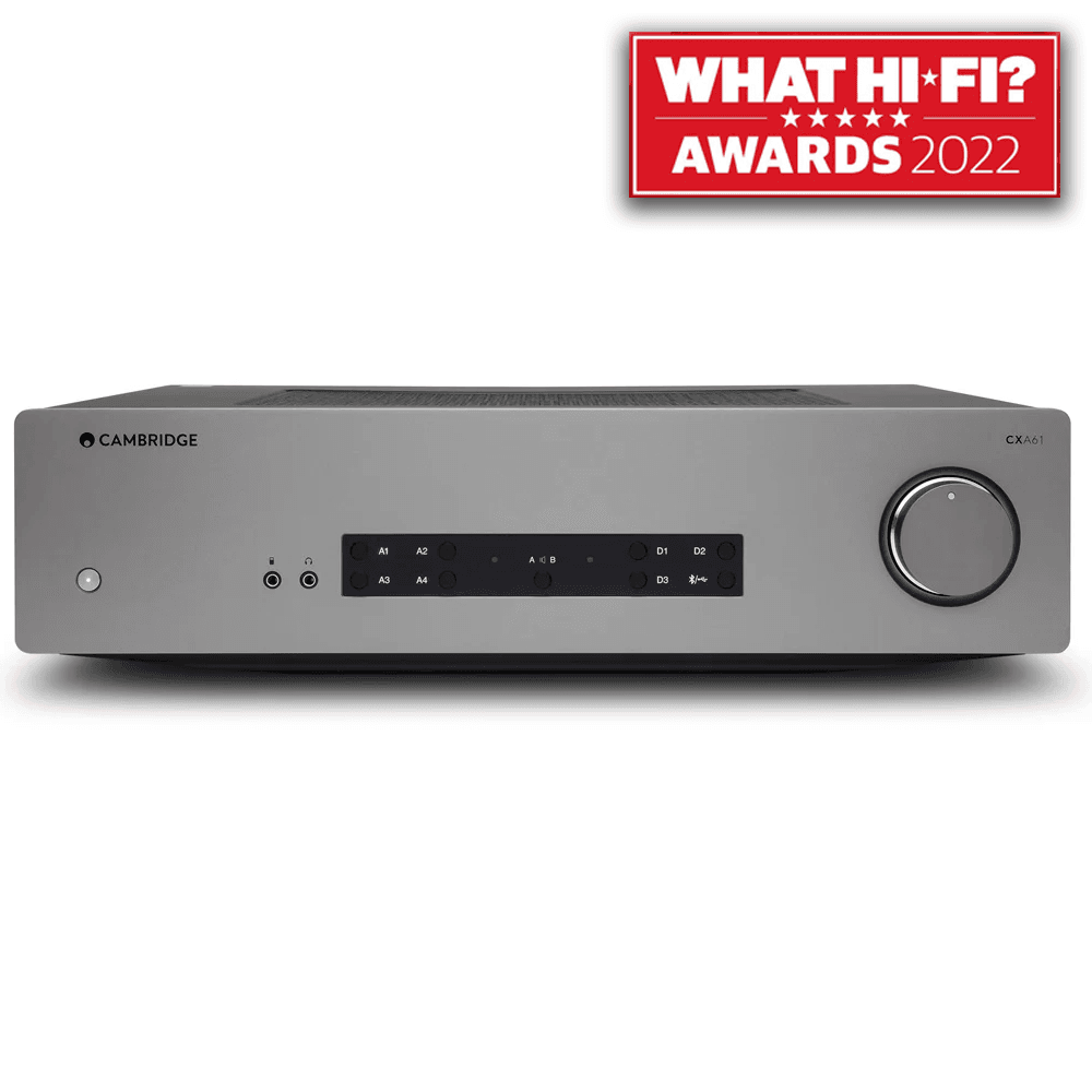Cambridge Audio CXA61 - Integrated Stereo Amplifier (What HiFi? Awards 2022)