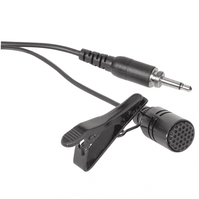Chord LM-35 Lapel Microphone Black 3.5mm