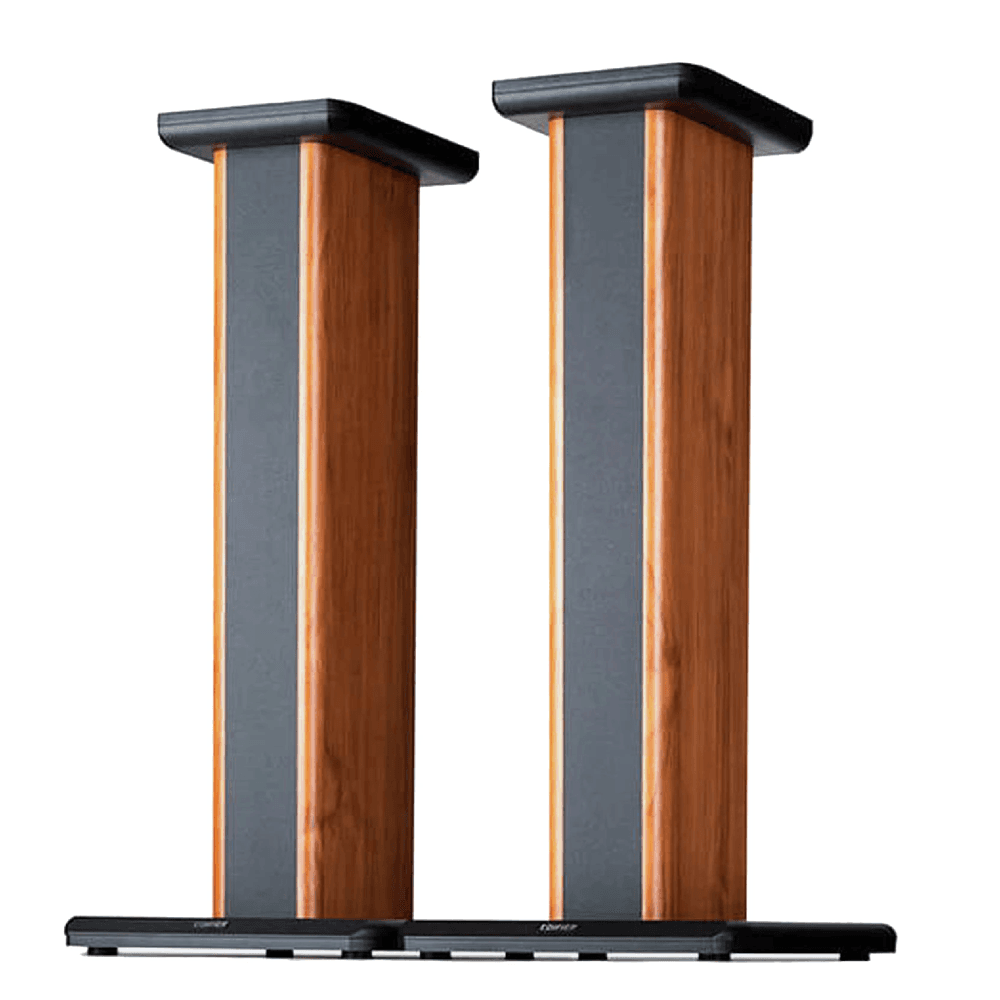 Edifier SS02 - Light Woodgrain Speaker Stands - Pair
