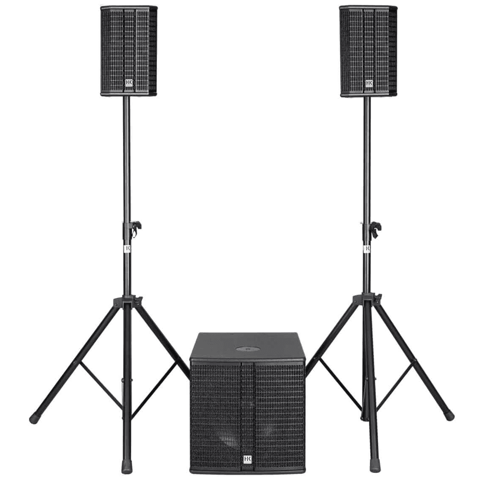 HK Audio LUCAS 2K15 - Active 2.1 stereo PA system