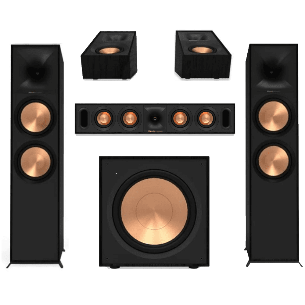 Klipsch R-800F Home Theatre Speaker Package - Incl R-30C Center R-40SA Surrounds