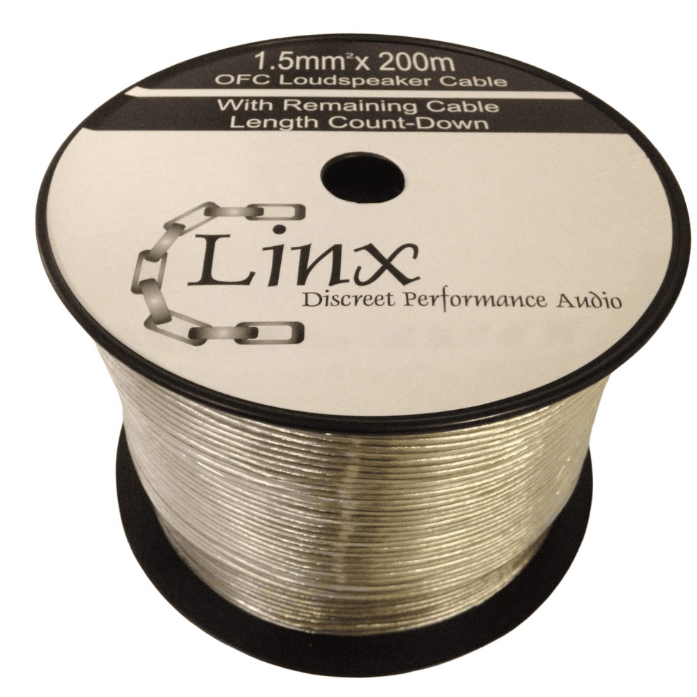 Linx 1.5mm Speaker Cable per m - Oxygen Free