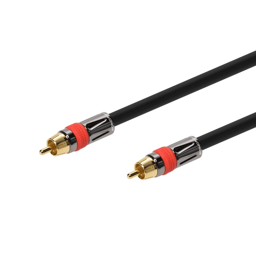 Monoprice 75 Ohm RCA Cable - Single RCA Cable for Subwoofers, Video or Digital Coaxial