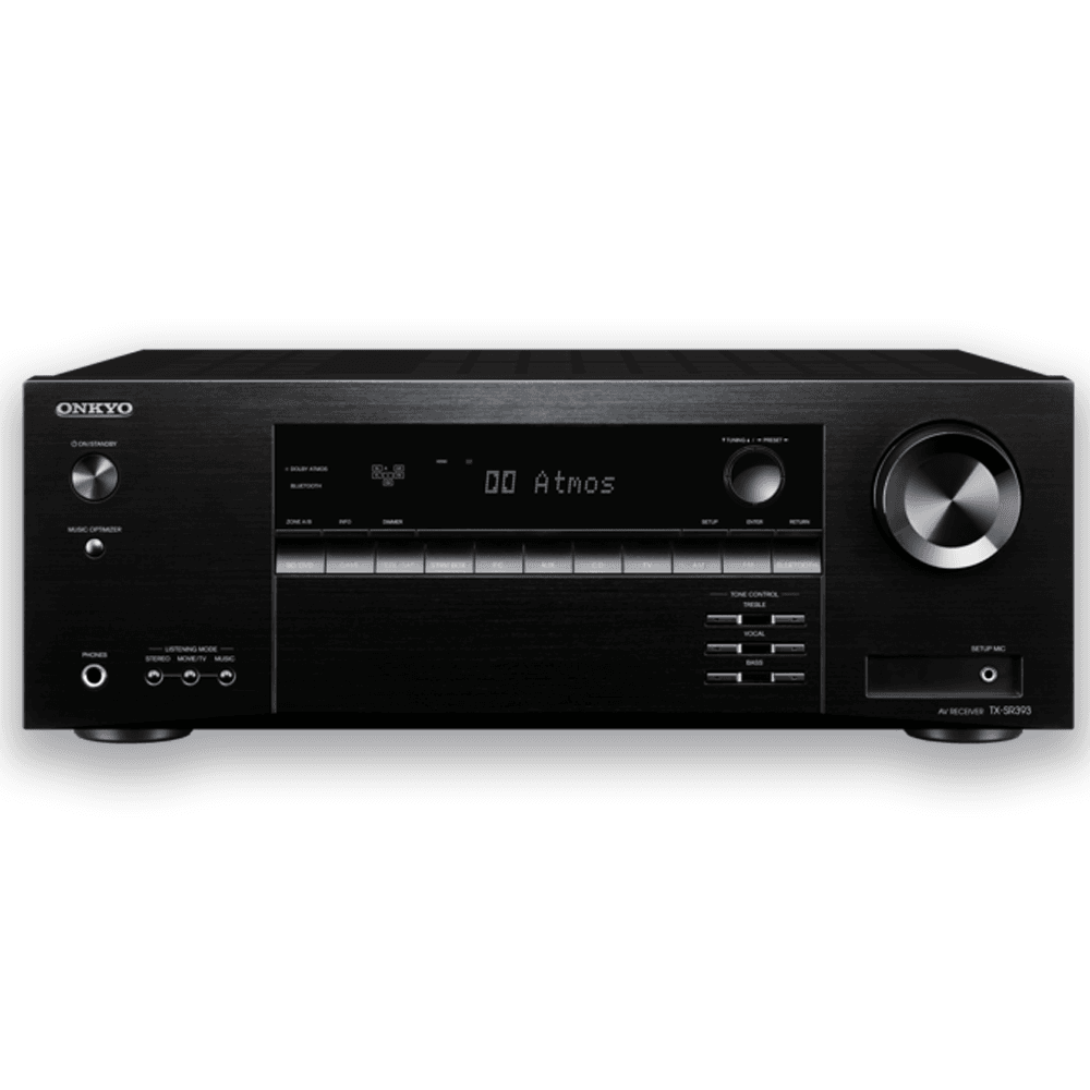 Onkyo TX-SR393 - 5.2 Channel Dolby Atmos Home Theatre Amplifier