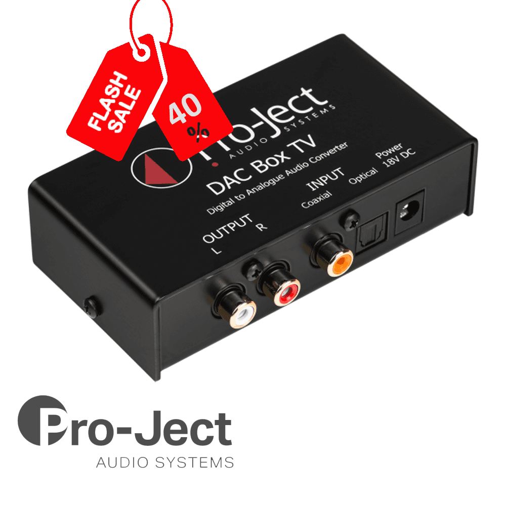 Pro-Ject DAC Box TV - Digital-to-Analogue Converter