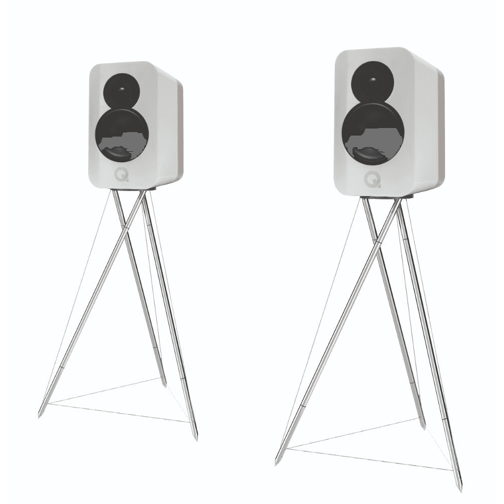Q Acoustics Concept 300 - Flagship Standmount Speakers (Includes Stands)