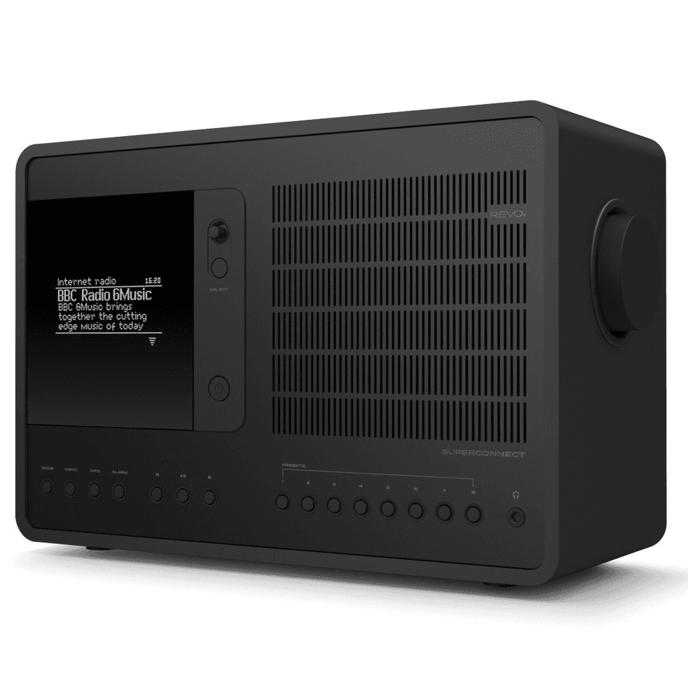 Revo SuperConnect Shadow Edition - Bluetooth Internet Radio