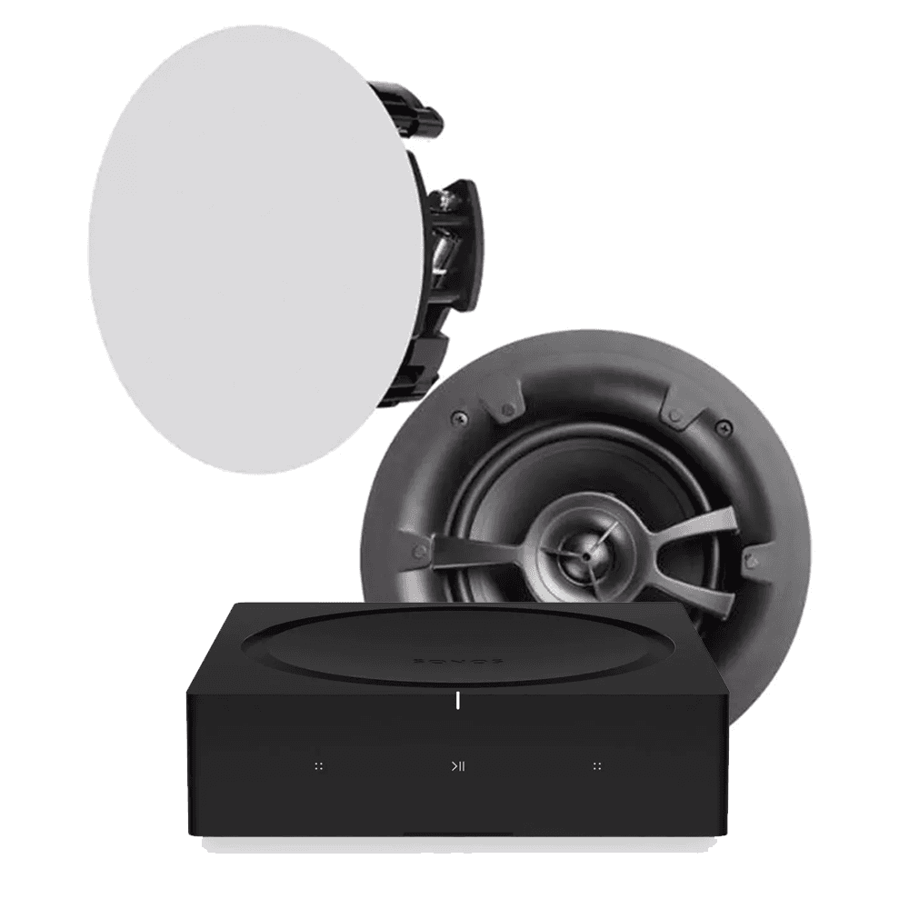 Sonos Entertainment Package 2 - Sonos Amp and One Acoustic 6" Pair