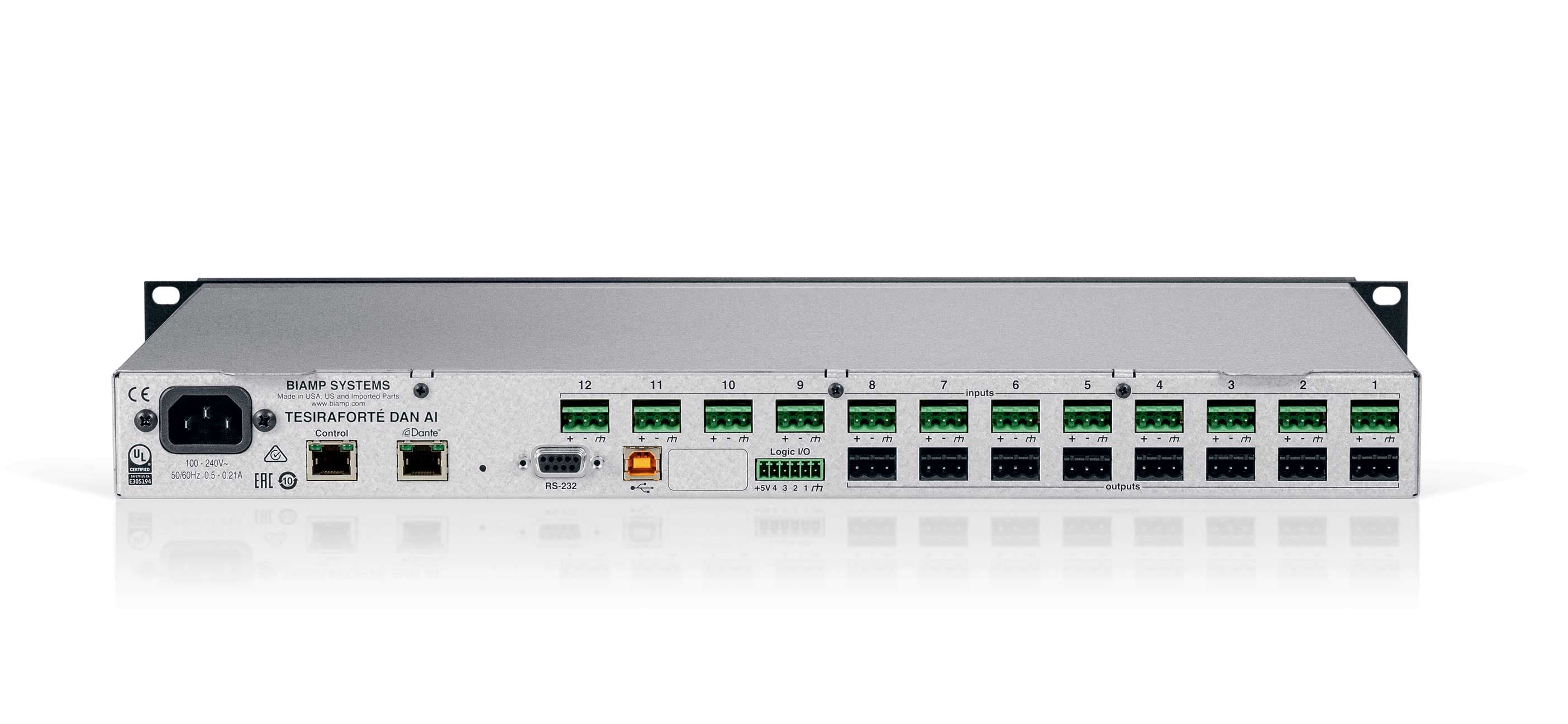 Biamp Devio, Parle, Tesira MRB-L-X400-C-CIC6LP - Teams Certified meeting room bundle; includes 1 TesiraFORTE