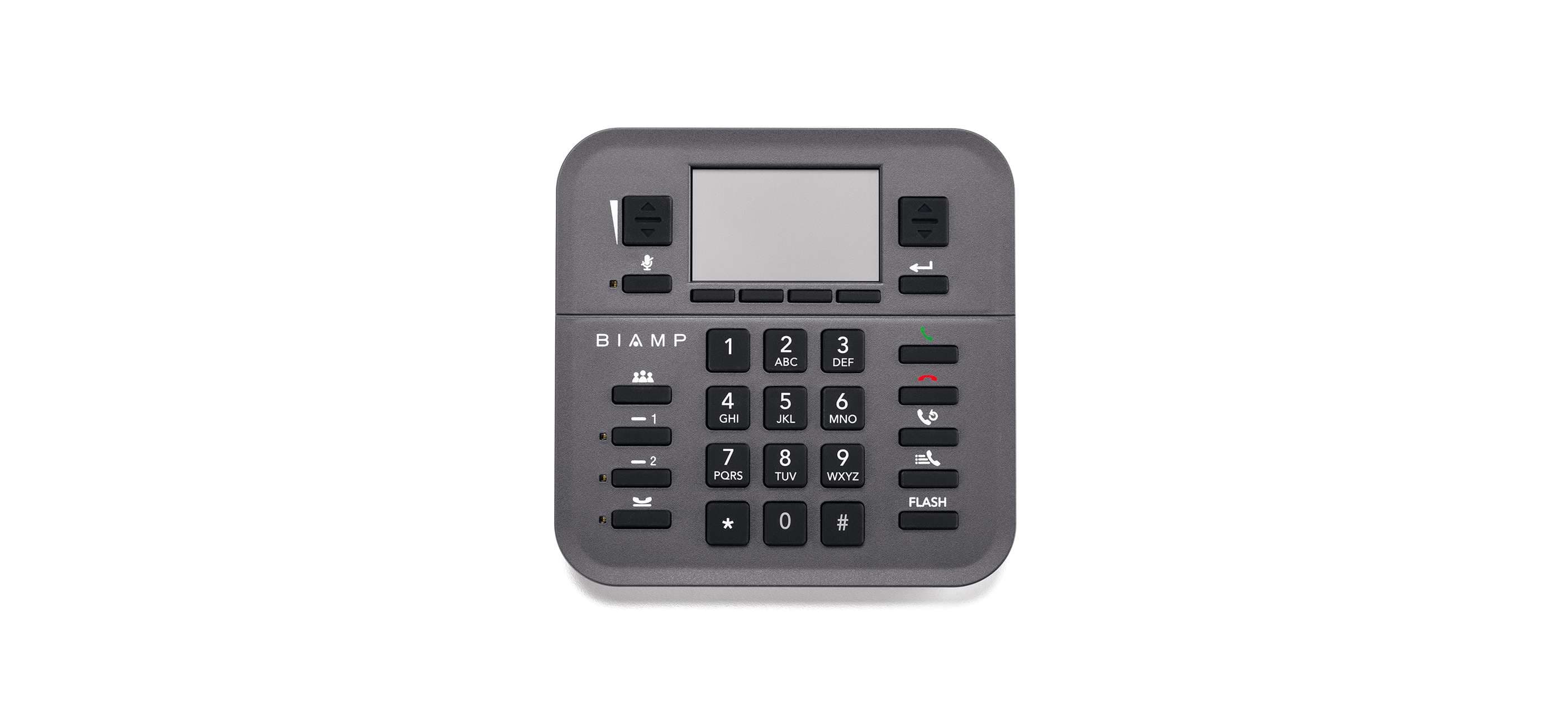 Biamp Devio, Parle, Tesira HD-1 - Tesira PoE table top dialer