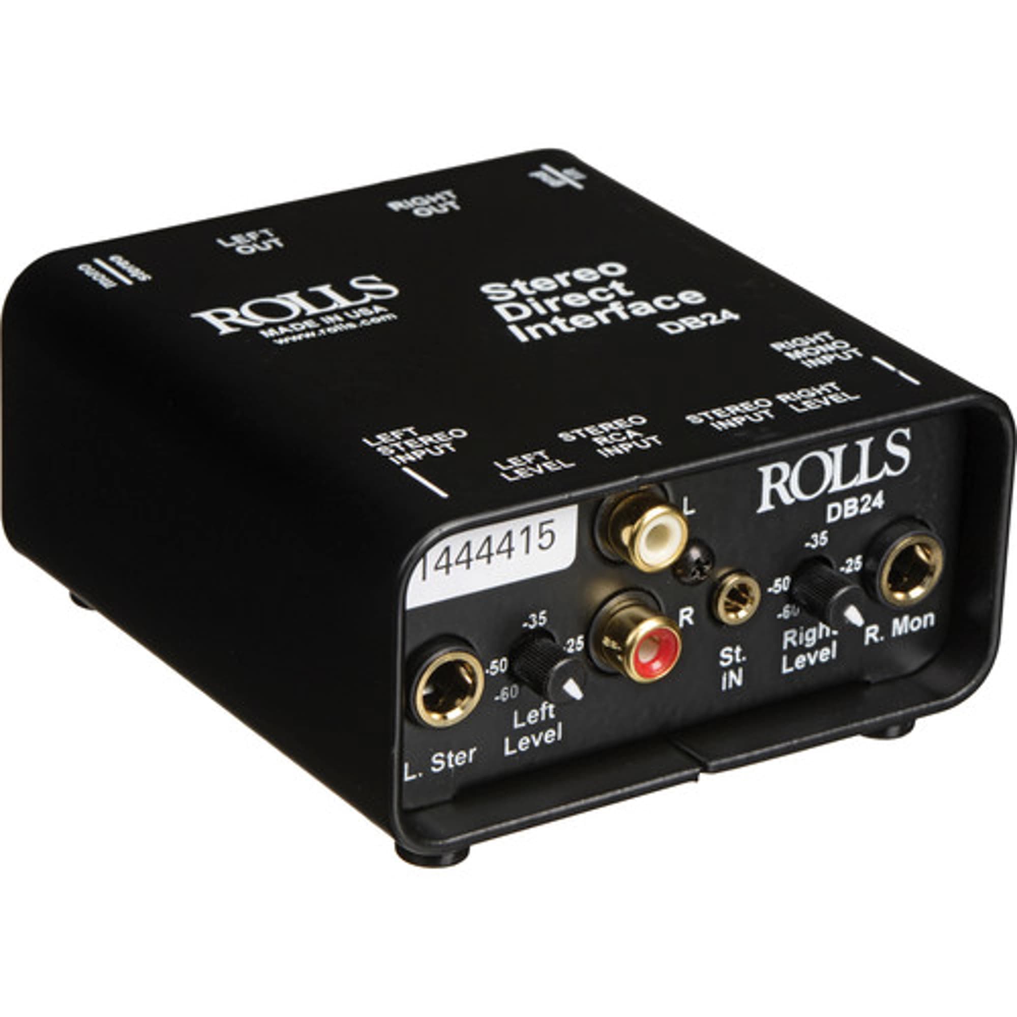 Rolls DB226 - Passive Stereo DI