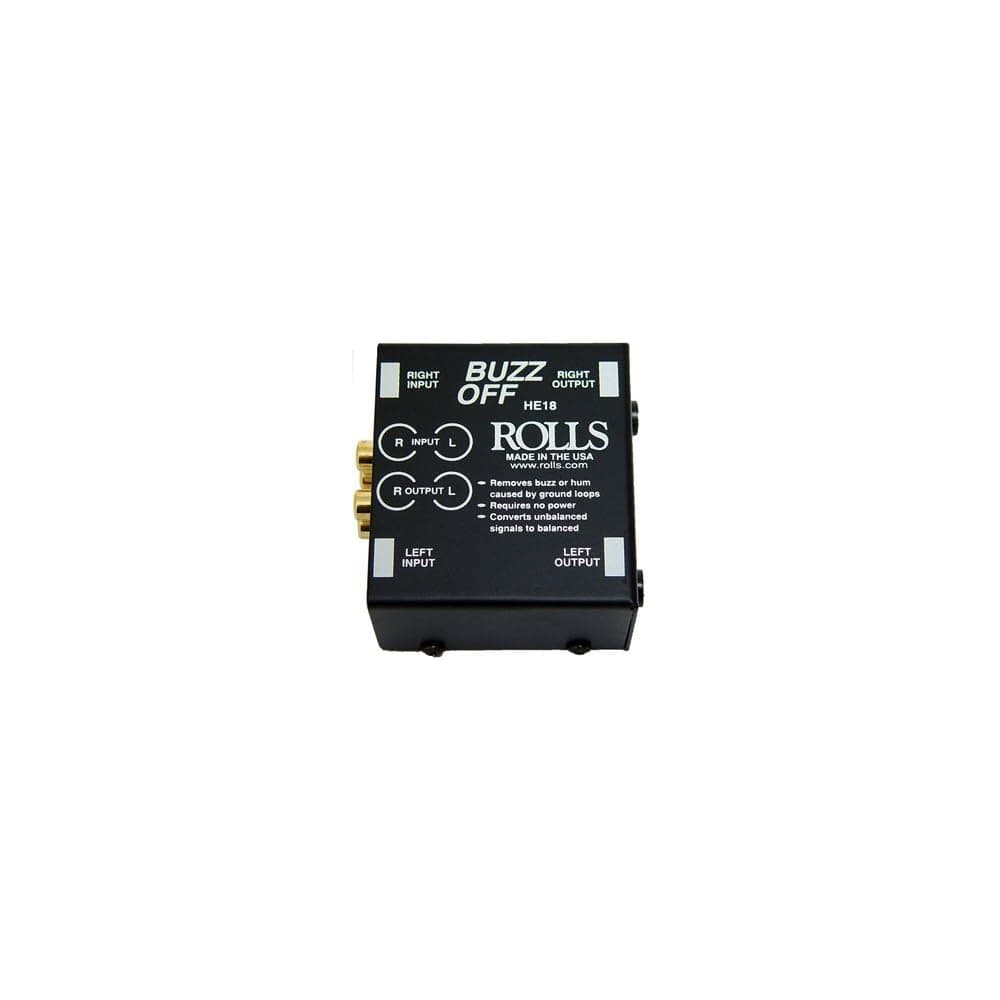 Rolls HE18 - Hum Eliminator, bi directional isolating transformer &