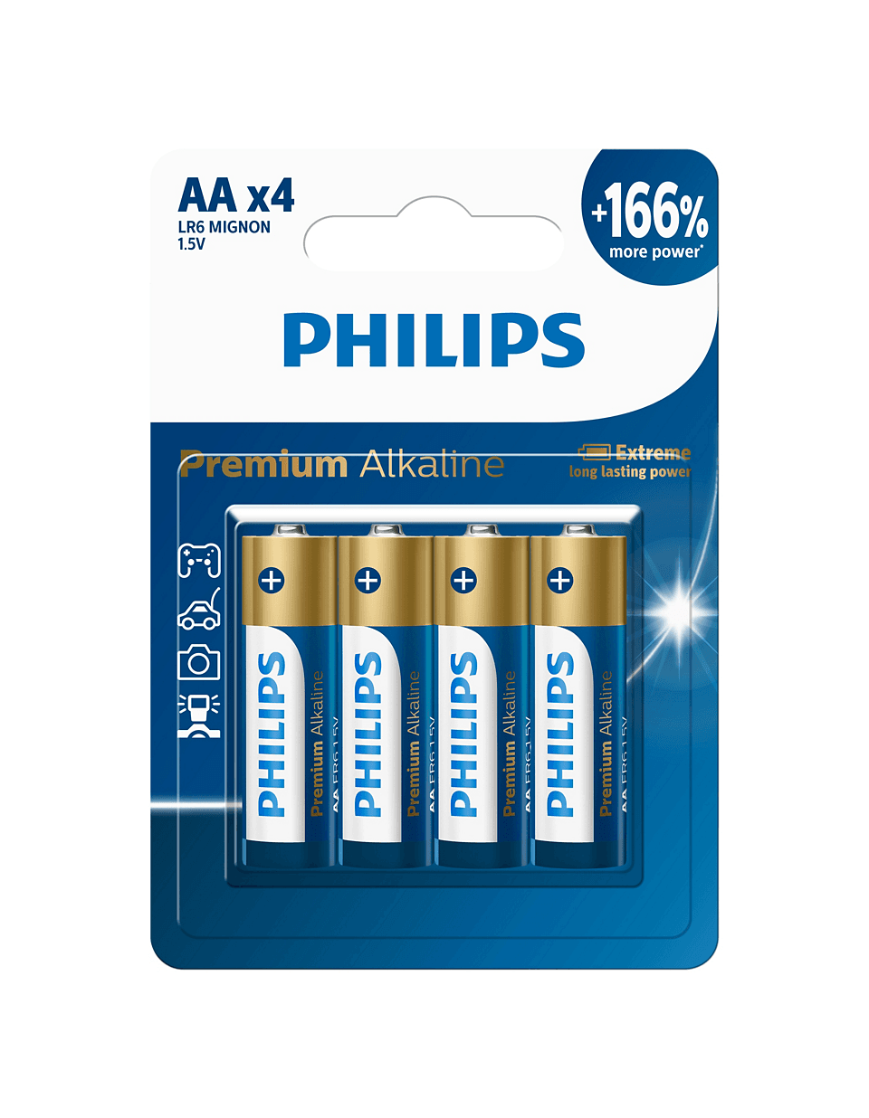 Philips - LR14P2B PowerLife Alkaline Type C Battery (2-Pack)
