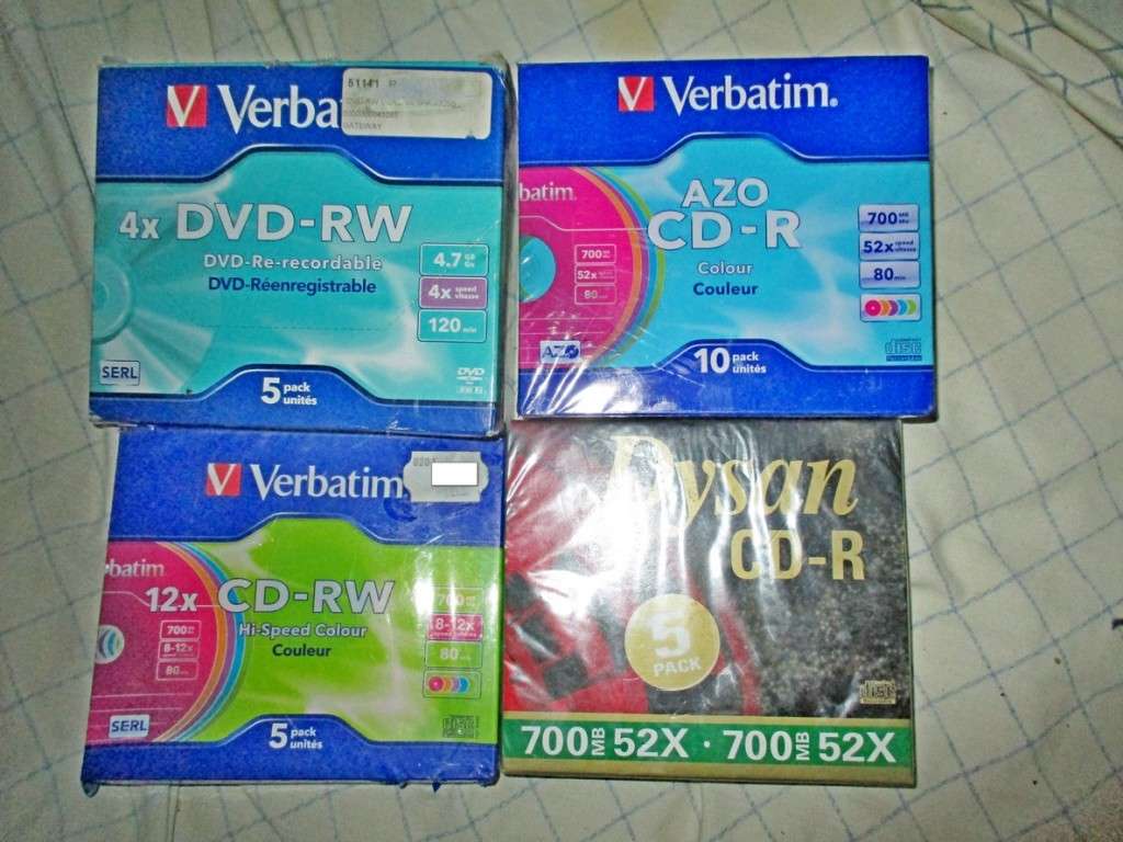 PrinQ - 4COS DVD-RW Mini 1.47GB Jewel Case