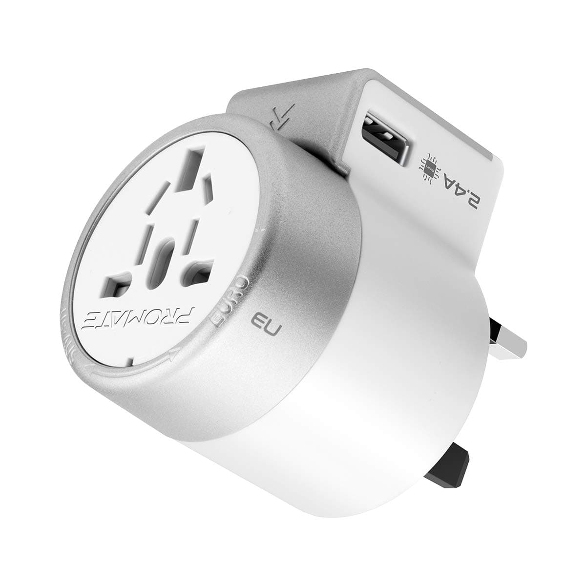 Promate - Travelmate.Mobi Universal Power Adaptor with USB