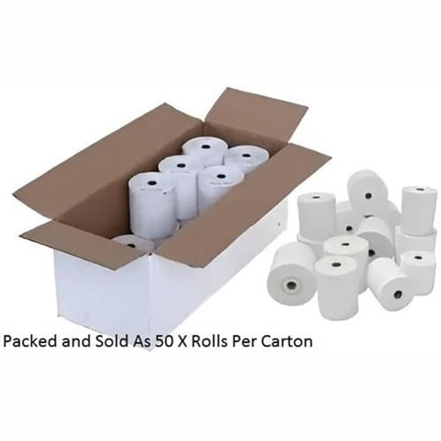 Postron - 57mm x 40mm Thermal Paper Rolls for Speed Point Terminals (100 Pack)
