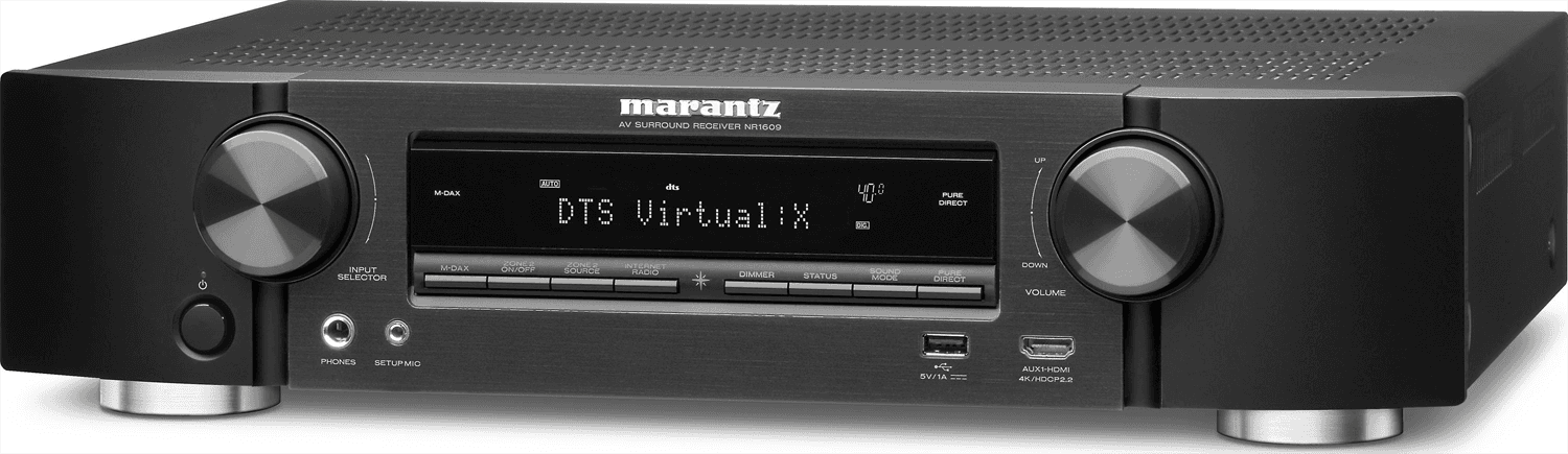 Marantz NR1609 - 7.2 Channel AV Receiver (Replaced with the NR1710)