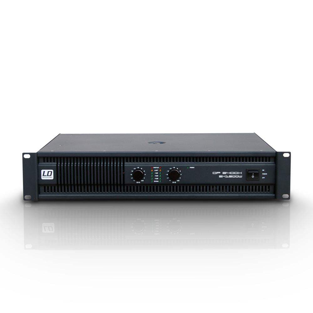 LD Systems DEEP2 2400 X - PA Power Amplifier 2 x 1200 W 2 ohm