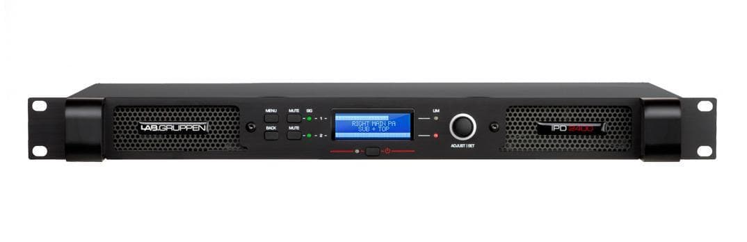 Lab Gruppen - IPD2400 - 2 channel Amplifier, 2 x 800(2Ω)/1200(4Ω)/600(8Ω) W