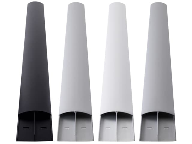 M Universal Cable Cover Super Slim Aluminium - Various Sizes