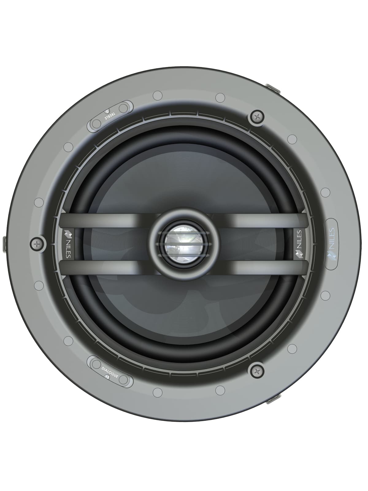 Niles CM7HD - Two-Way Ceiling Speaker with Pivoting Tweeter - Each