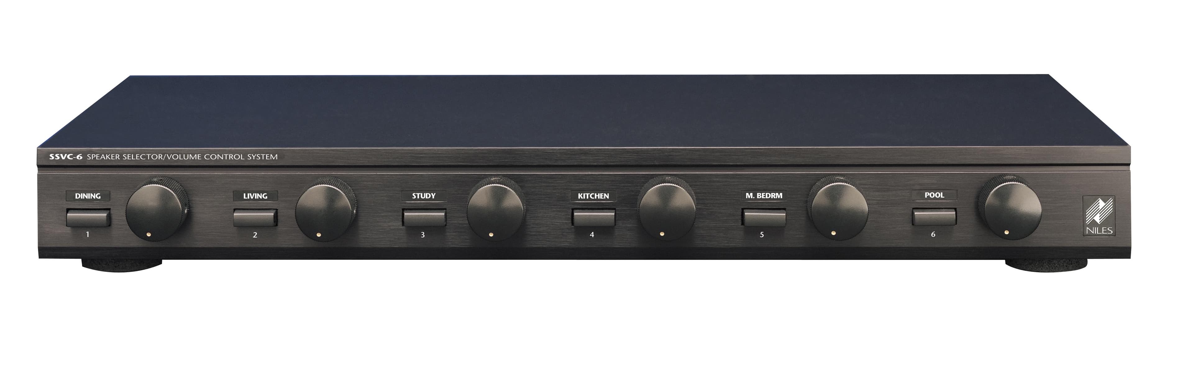 Niles SSVC-6 - 100W Six-Pair Speaker Selector with Volume Controls