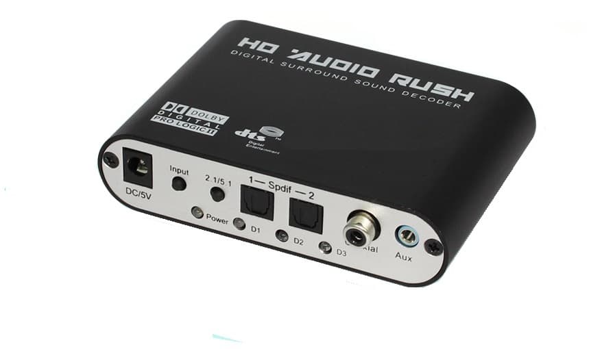ResoluXion RX-DAC006 - Digital to 5.1 Channel RCA Decoder - Pre Order