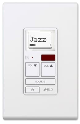 Russound A-K6L - A-BUS Amplified LCD Keypad