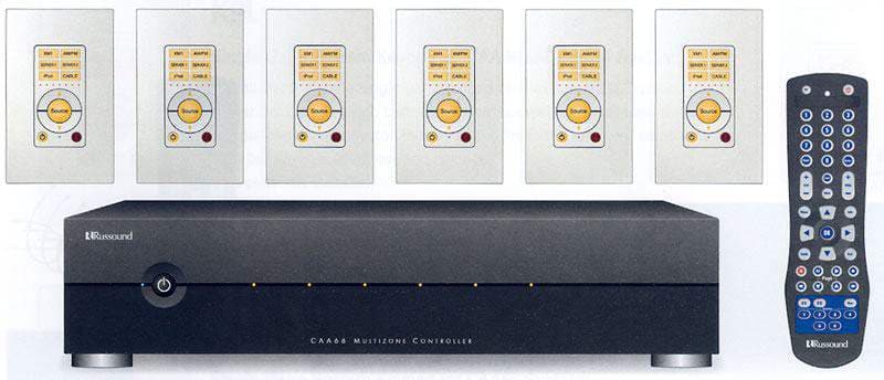Russound Multiroom 6 Source 6 Zone Audio System - CAA66K