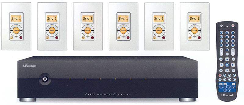 Russound Multiroom 6 Source 6 Zone Audio System - CAA66L