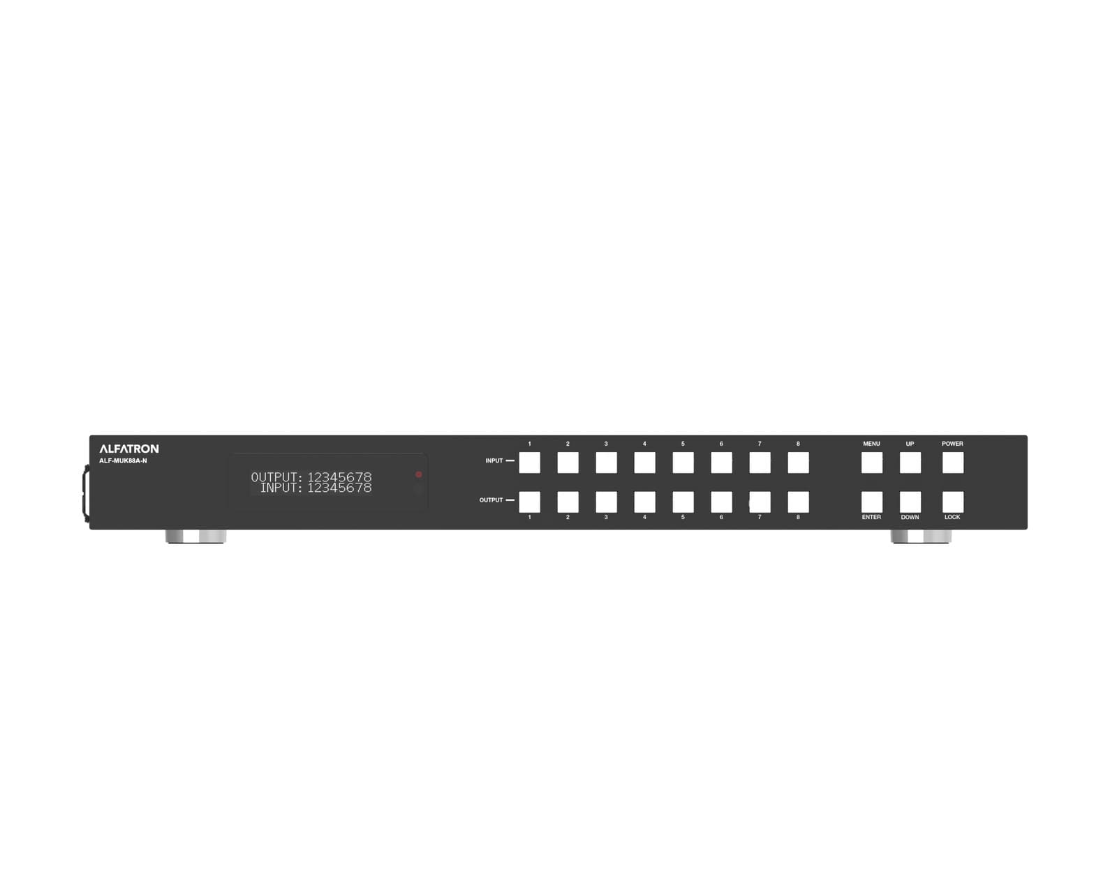 Alfatron ALF-MUK88A-N Gen2 HDMI Matrix Switcher 4K with Audio De-embedder