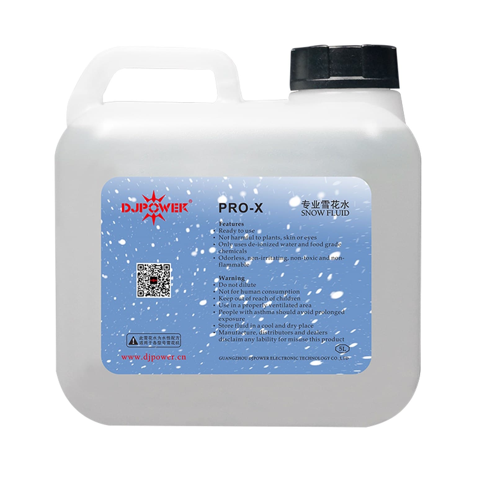 DJPOWER PRO-X HIGH QUALITY SNOW FLUID 5L