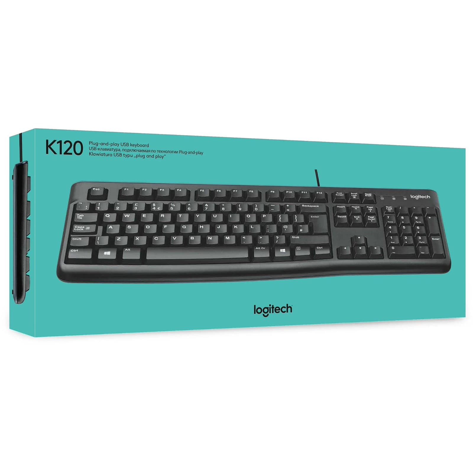 Logitech Keyboard K120 for Business - BLK USB- EMEA28-935
