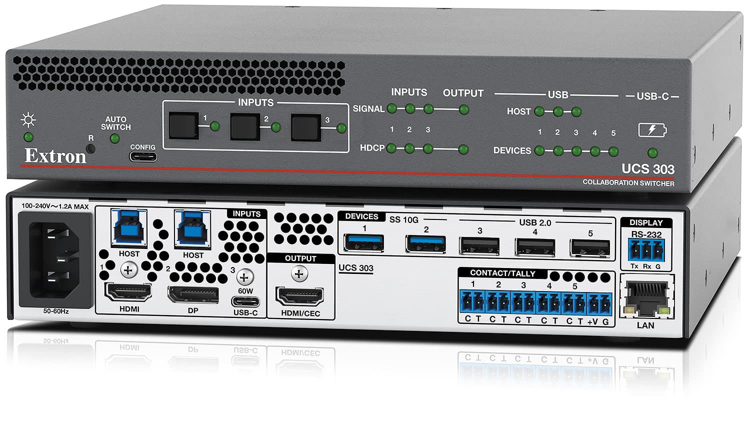Wyrestorm MX-0804-EDC - 4K60Hz 8x4 Seamless Matrix | 7 HDMI & 1 USB-C input | 4 HDMI outputs | Audio DSP & Mixing | DANTE | Dolby Vision & HDR | CEC
