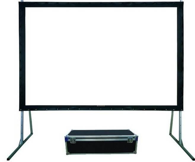 Imix Folding Projector Screen with Flight Case (Rear projection)