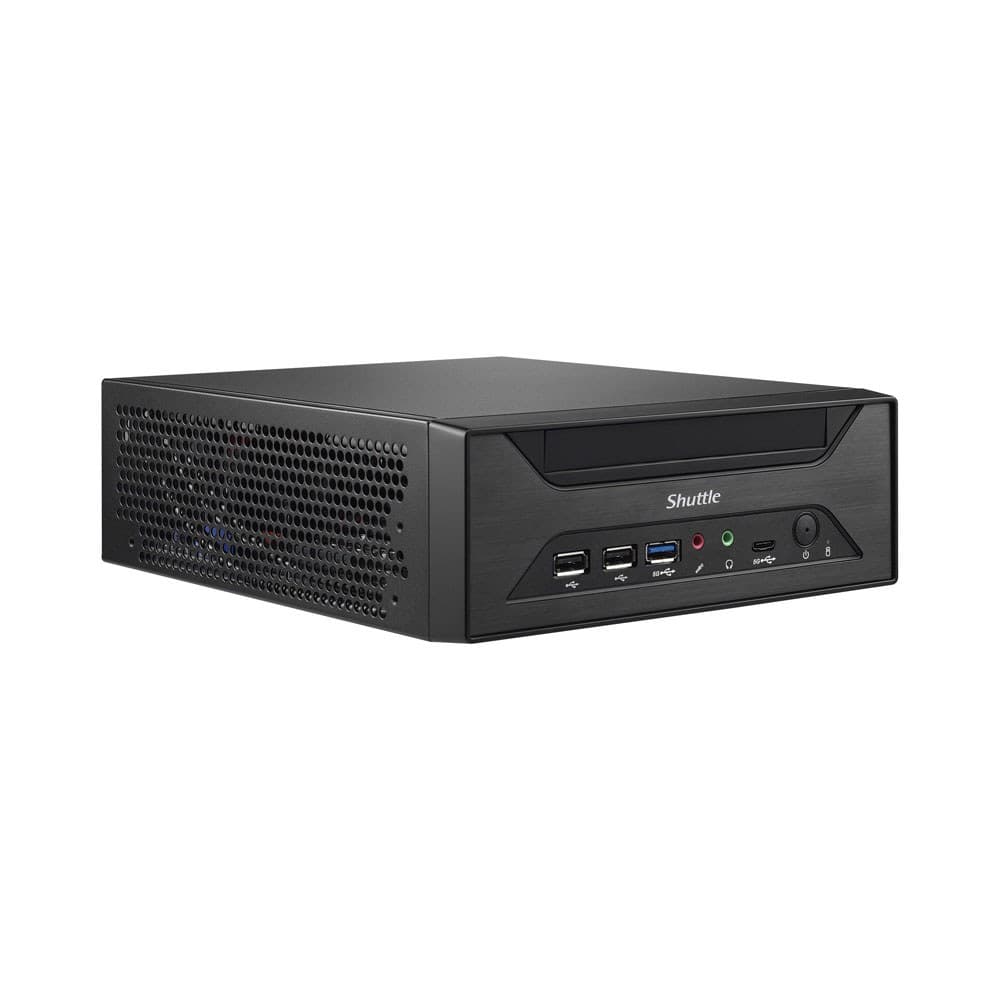 Shuttle - XPC SLIM XH610 Shuttle Xpc Slim 3.5-Litre Intel I5-12400 Barebone Pc For Demanding Tasks