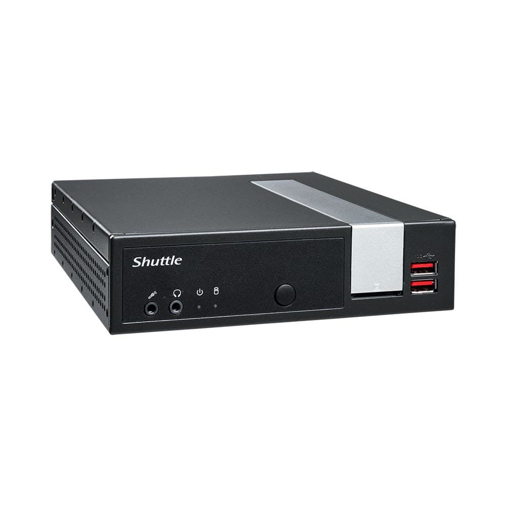 SHUTTLE XPC SLIM ENERGY-SAVING, FANLESS, BAREBONE PC – INTEL CELERON N4505