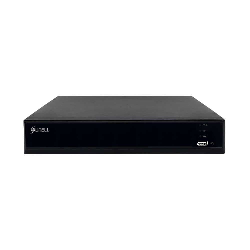 Sunell - SN-NVR2608E1-P8E-J 8-Channel PoE NVR with H.265 and Face Recognition
