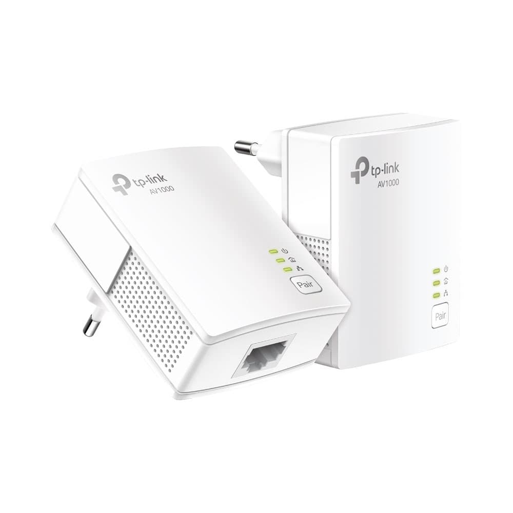 TP-Link - TL-PA7017 KIT Av1000 Gigabit Powerline Starter Kit
