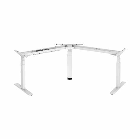 Lumi M06-33DC - Triple Motor Corner Shape Electric Sit-Stand Desk Frame (Standard)