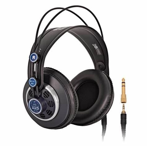 AKG K240 MKII - Semi-open, Circumaural Studio Headphone with artificial leather ear pads