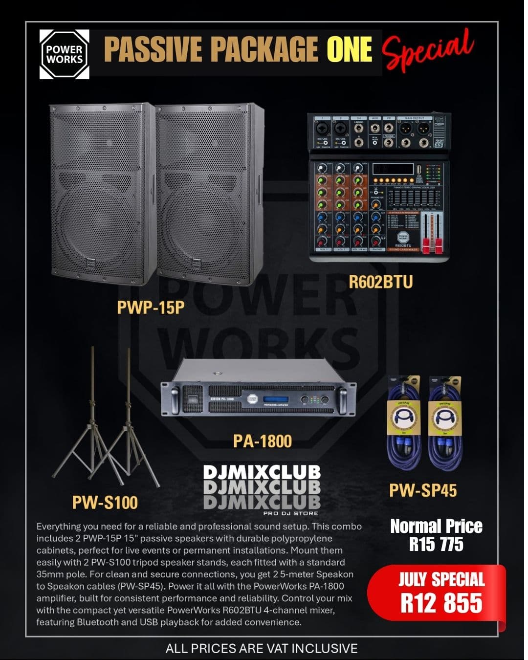 PowerWorks - PW-SP45 Surge Protector 4-Way