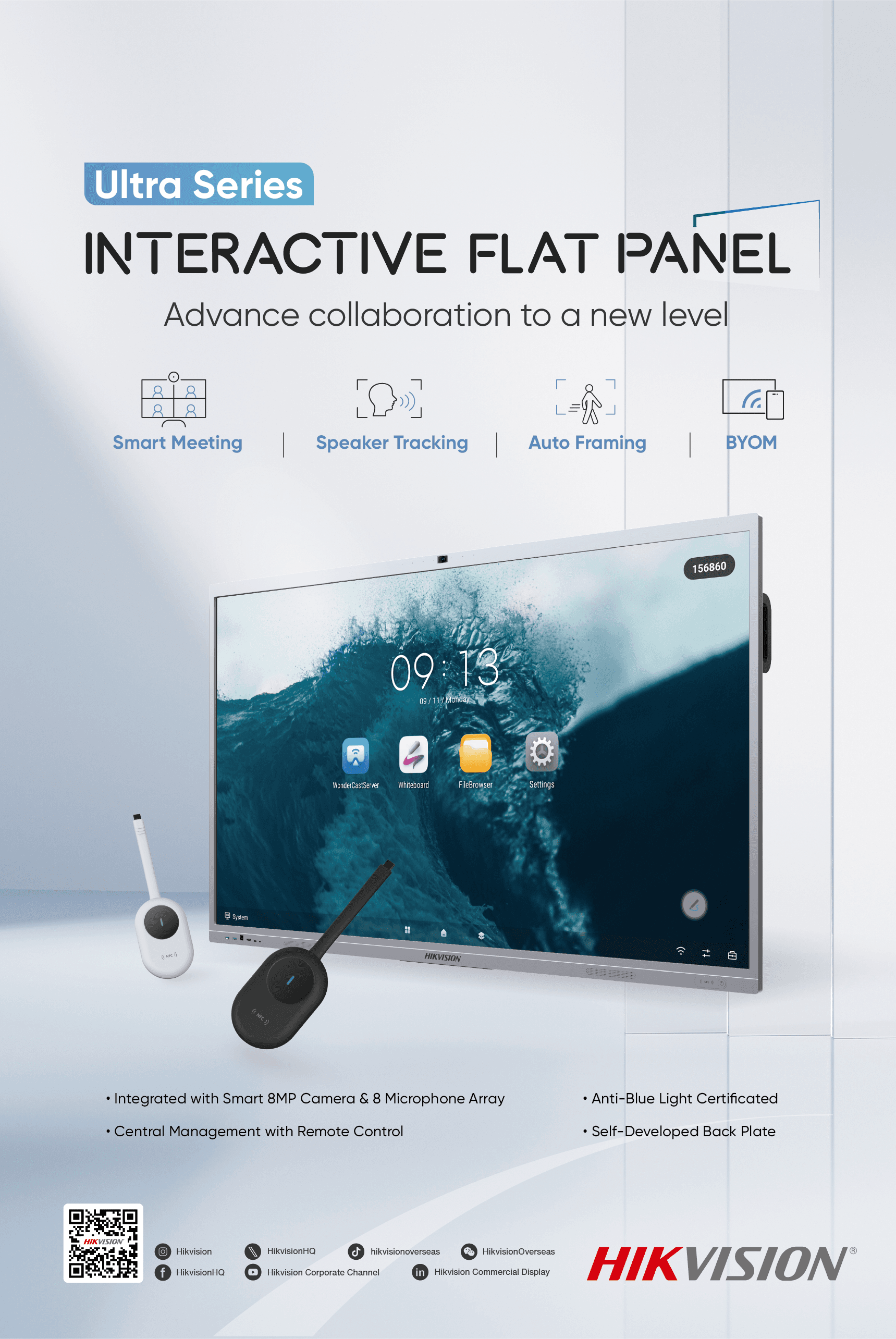 Hikvision Interactive 98-inch Display