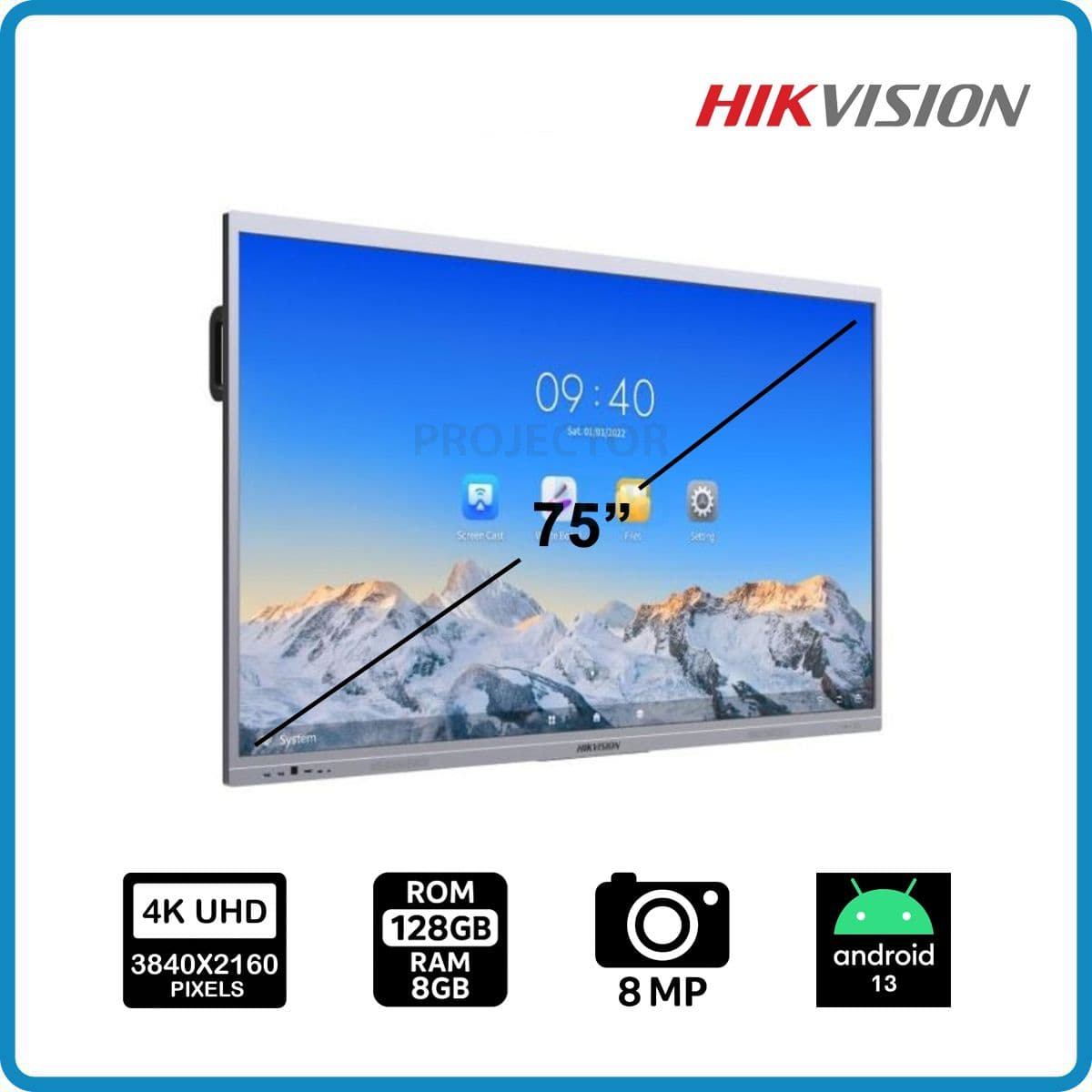 Hikvision Interactive Display 75INCH