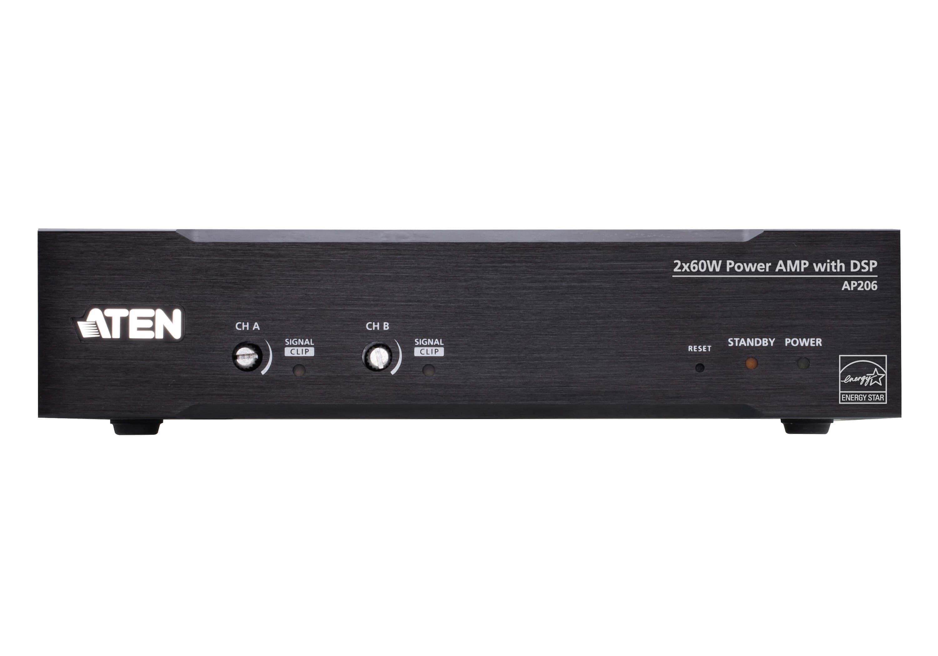 Aten - AP206 Dual-Channel 60W DSP Amplifier