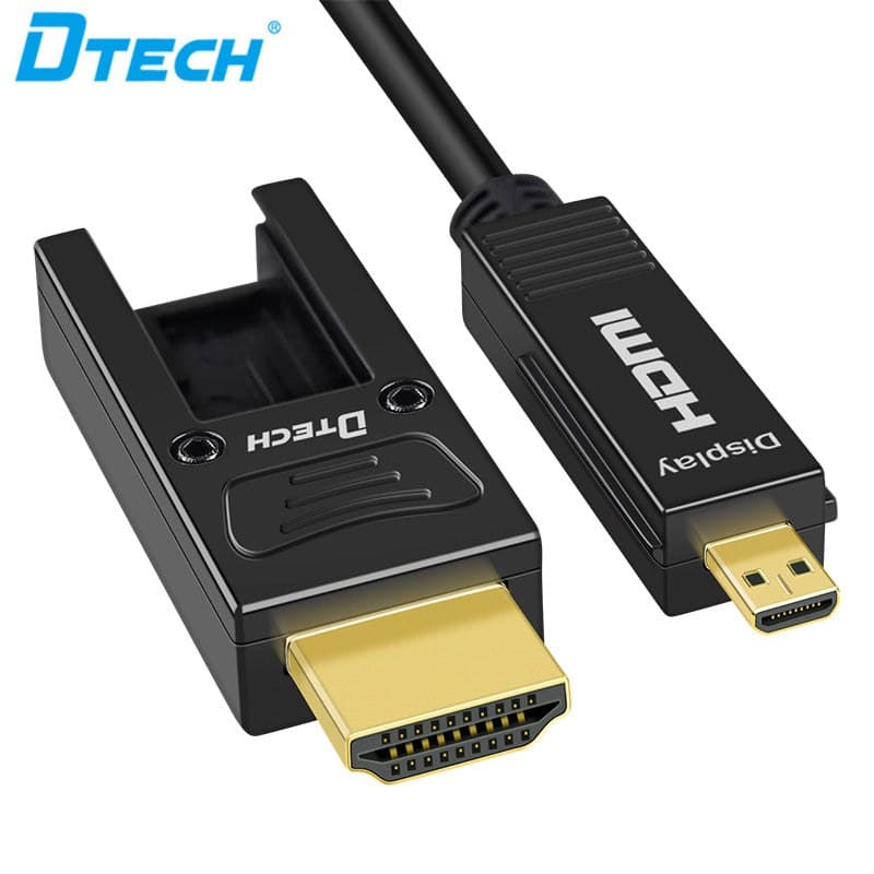 Dtech - HF309A HDMI 2.0 Fibre Cable 60m 4K Detachable Connector