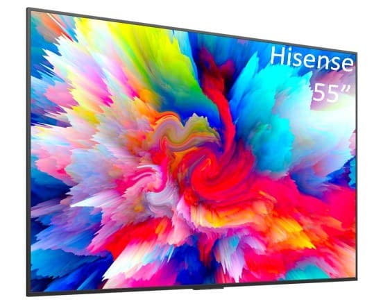 Hisense - Digital Signage 55", 500 nits, 4k resolution, UHD, with 7day x 18hrs operation, Android 11 - 55GM50D