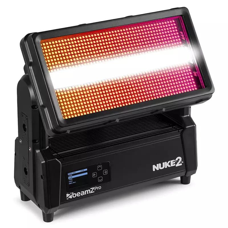 BeamZPro - NUKE2 LED COMBI IP65 96x 10W STROBE 864x 0.5W WASH RGBCW