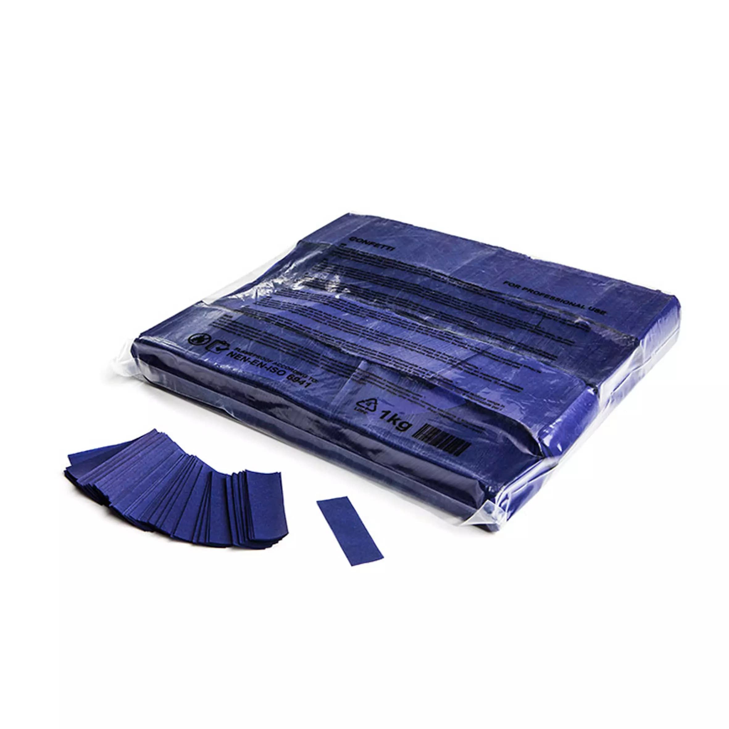 MagicFX - SLOWFALL CONFETTI RECTANGLES DARK BLUE